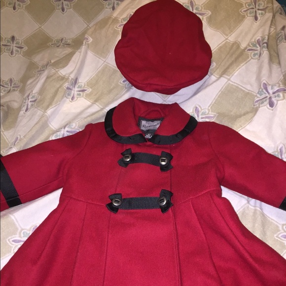 COPY - Rothschild red toddle coat - Picture 3 of 5